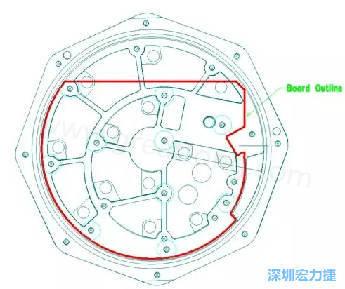 根據(jù)特定的機(jī)械規(guī)范設(shè)計(jì)PCB，以便其能放入防爆容器中-深圳宏力捷