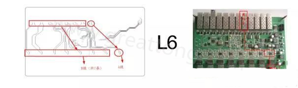 根據(jù)客戶端提供的信息，確認為L6層光口8與芯片8之間的兩條差分阻抗線調(diào)試不通-深圳宏力捷
