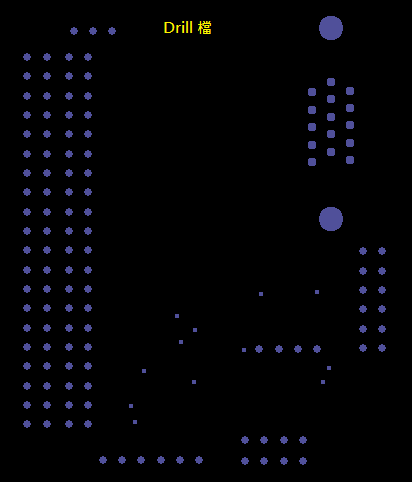產(chǎn)生Drill File及 Map File 的Gerber 檔案，此會產(chǎn)生描述此PCB所用到的鉆孔的孔徑尺寸及鉆孔的座標(biāo)資訊。